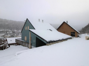 Chalet spacieux avec terrasse et poêle à bois près du centre - FR-1-608-65